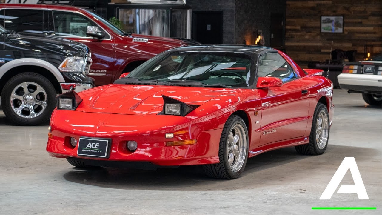 🔥 1994 Pontiac Firebird Trans Am 5.7L V8 | T-Top American Muscle Legend! 🔥