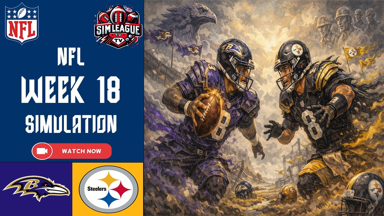 Baltimore Ravens vs Pittsburgh Steelers | Week 18 NFL 2025