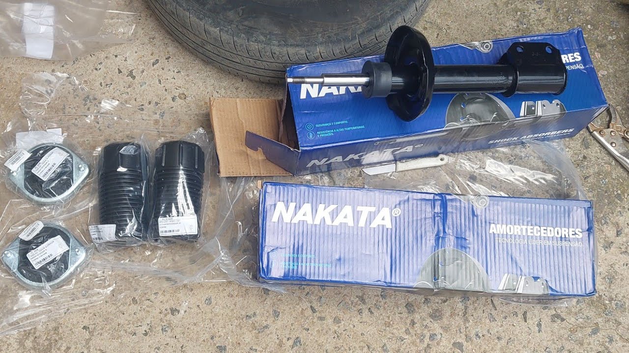 Como trocar os amortecedores do Corsa, Corca Classic, Celta e Prisma. 
