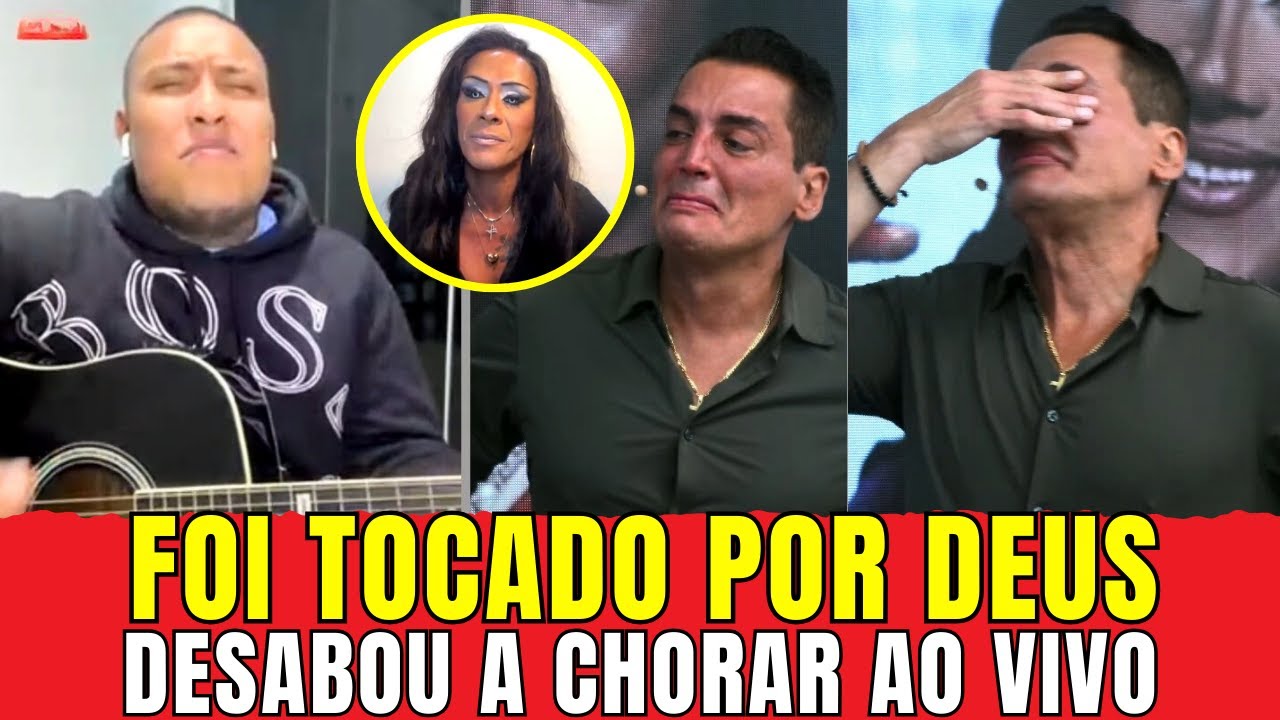 LEO DIAS É TOCADO POR DEUS AO VIVO COM JOÃO IGOR , REGIS DANESE E FERNANDA GANZAROLLI LOUVANDO DEUS