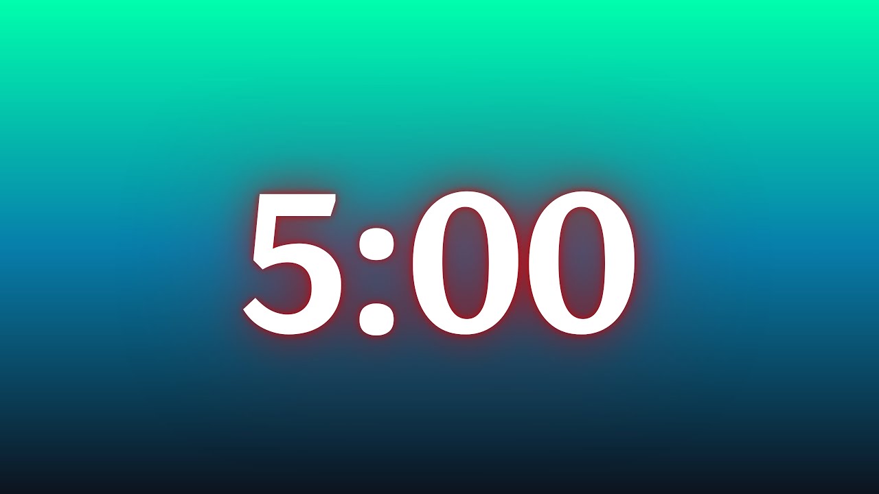 5 Minute Timer