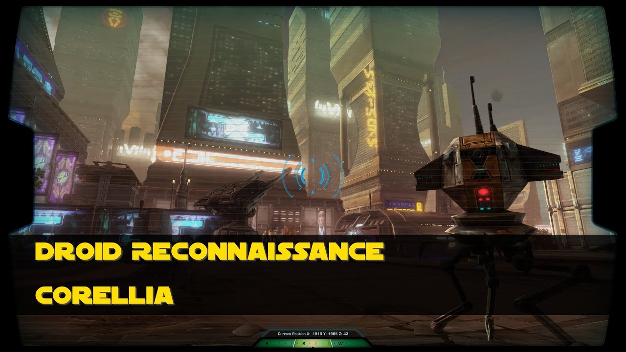 Corellia Droid Reconnaissance Guide - All 6 Locations
