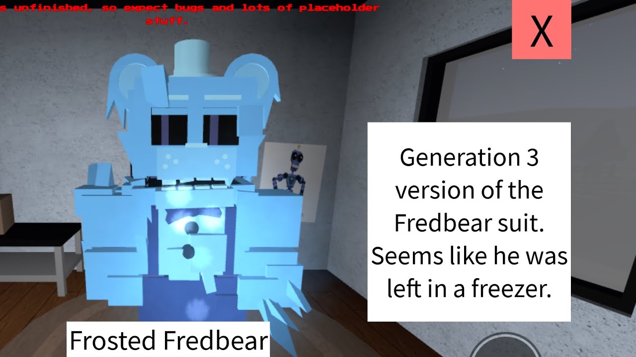 How to get Freddy frost bear in fredbear&rsquo;s springlock suits @AneleBryce 