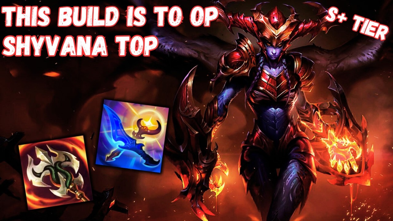 SHYVANA MIGHT NOT NEED A REWORK (INSASE DMG SHYVANA TOP LANE)