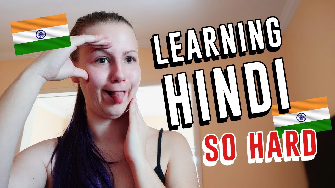 Brazilian Girl tries to learn Hindi (India) - Speaking Hindi - हिंदी बोल रहा हूं - HELP!