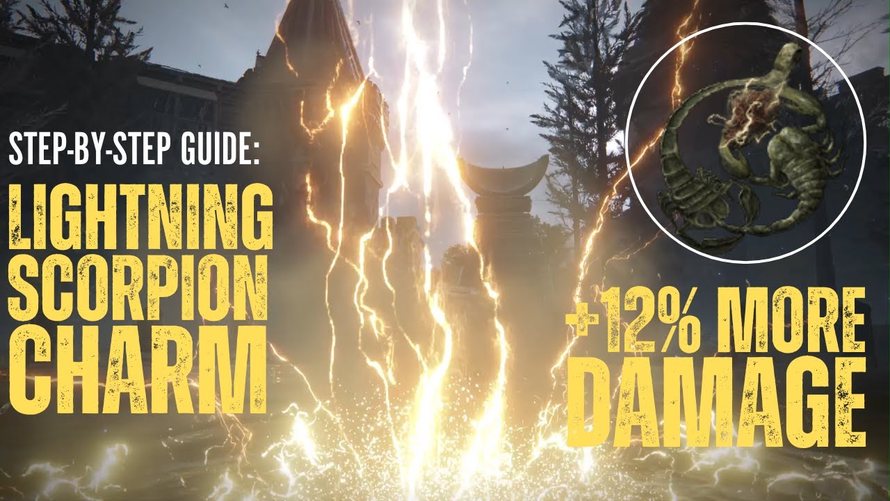 Elden Ring: Lightning Scorpion Charm Location & Guide: Boost Damage Early
