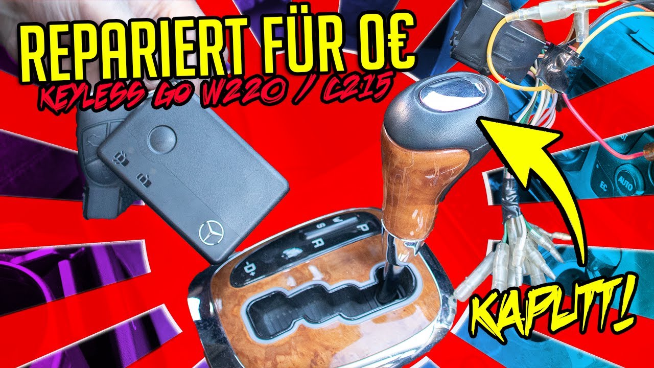 KEYLESS GO kaputt? So repariert ihr es für 0€! | RB Engineering