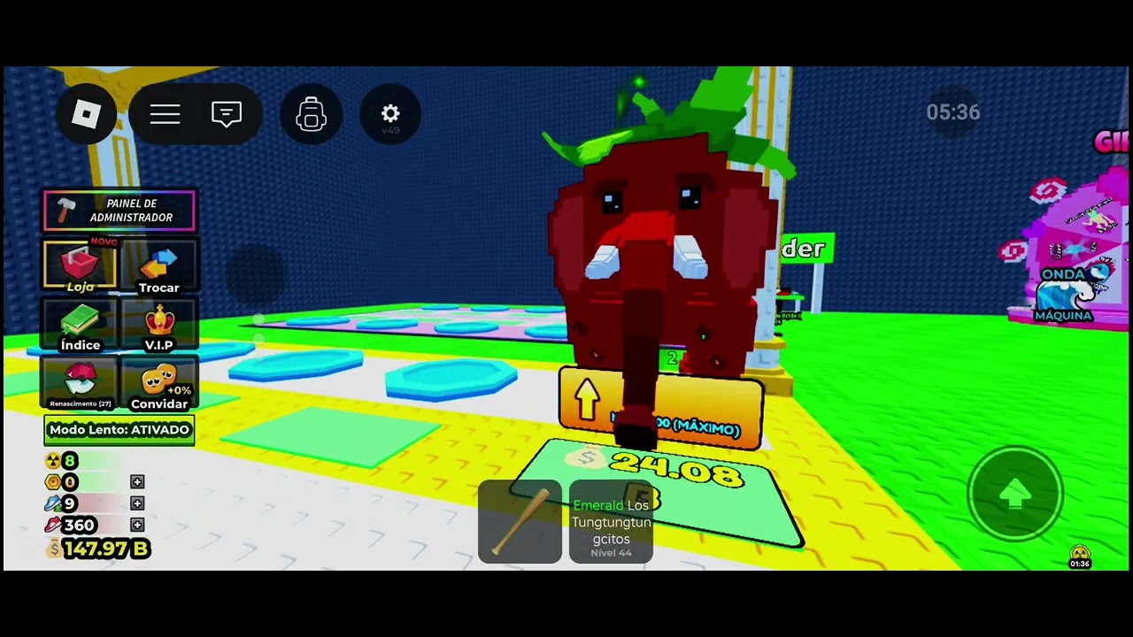Jogando tsunami brainrot modded!