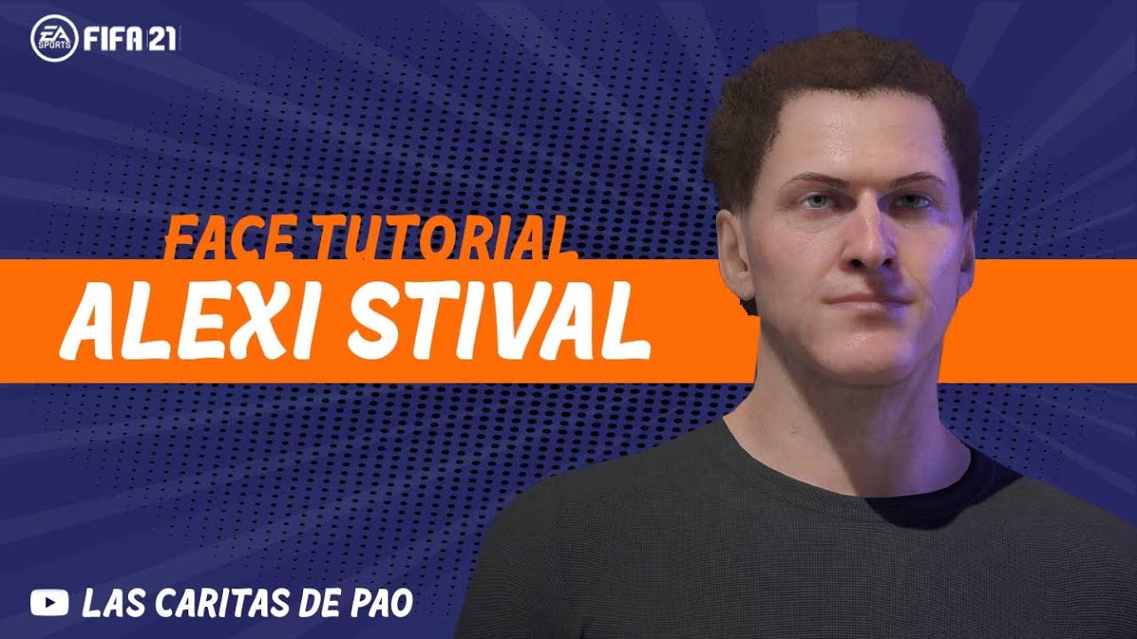 como crear face Alexi Stival FIFA 21 MANAGER DT | SANTOS