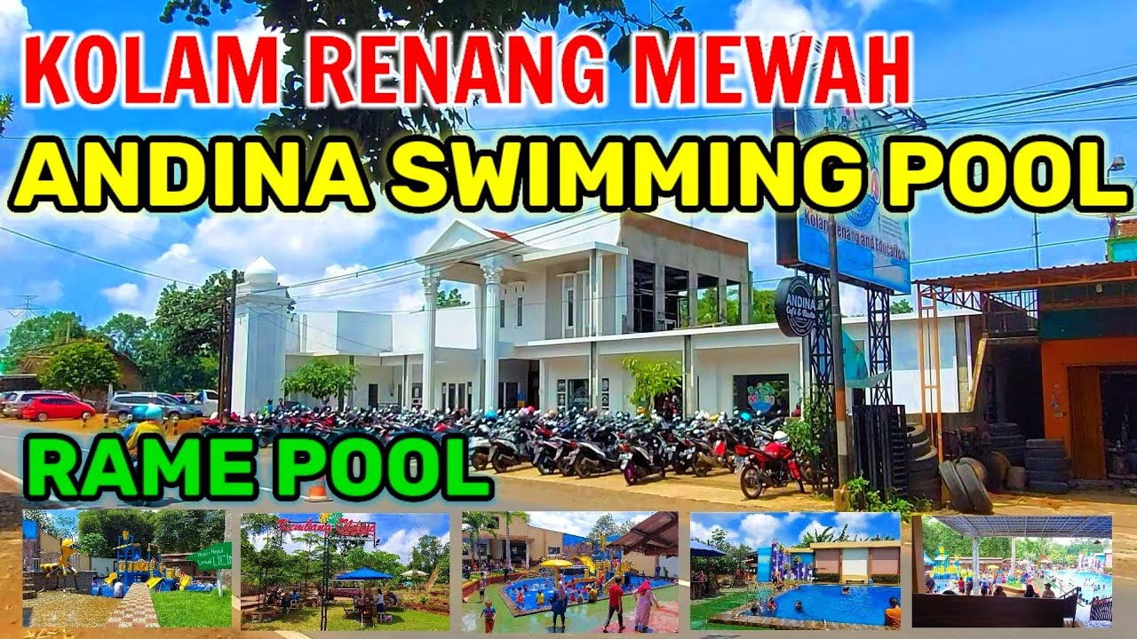 Kolam Renang Kembang Jepara Andina Swimming pool Rame pool
