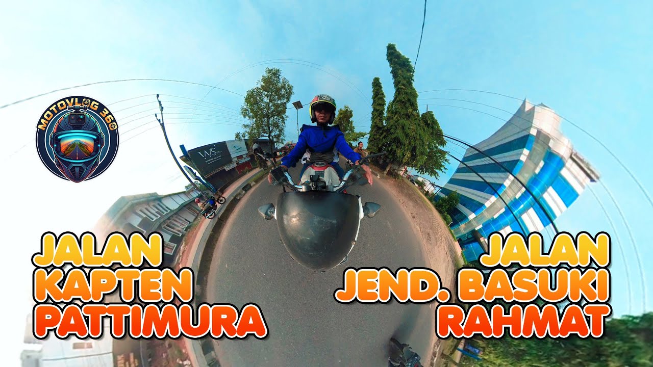 Jalan Kapten Pattimura to Jalan Jend. Basuki Rahmat - MotoVlog
