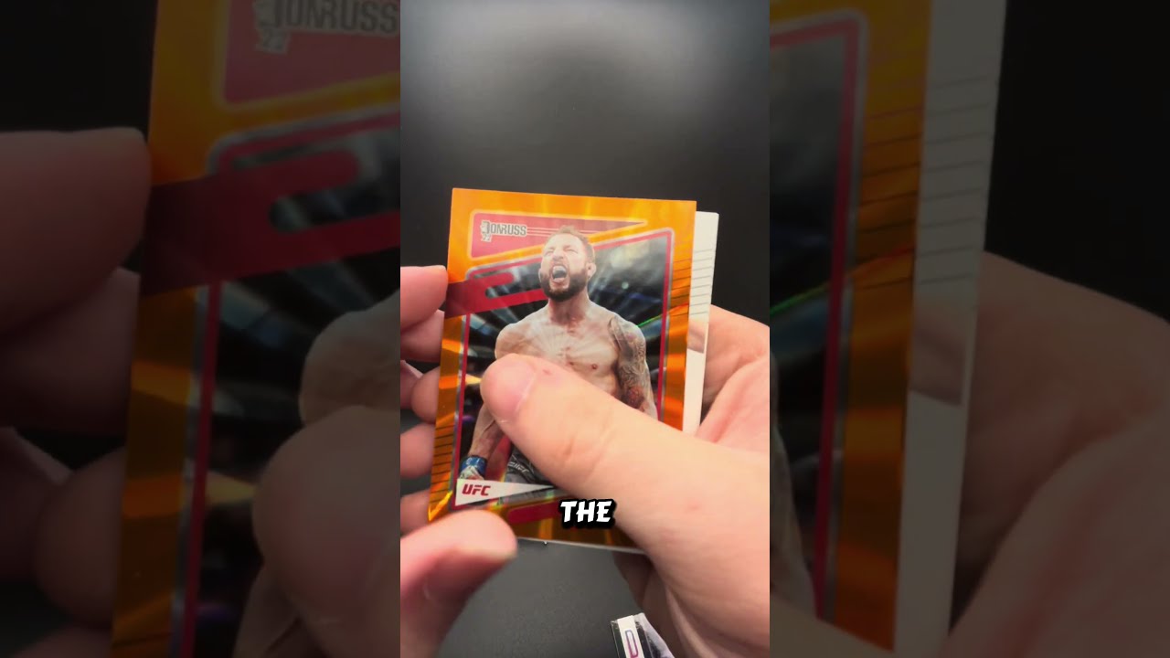 What blaster do we get next? #ufc #paninidonruss #paniniufc #debutedtion #opening #sportscards