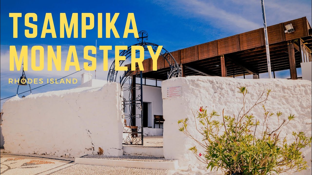 Tsampika Monastery, Rhodes island - 4k (2022)
