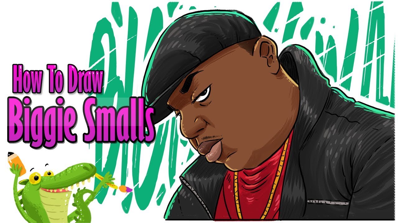 how to draw Biggie Smalls