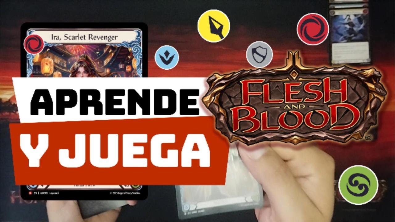 Cómo jugar FLESH AND BLOOD TCG (tutorial 2026) | Academia Rathe 1