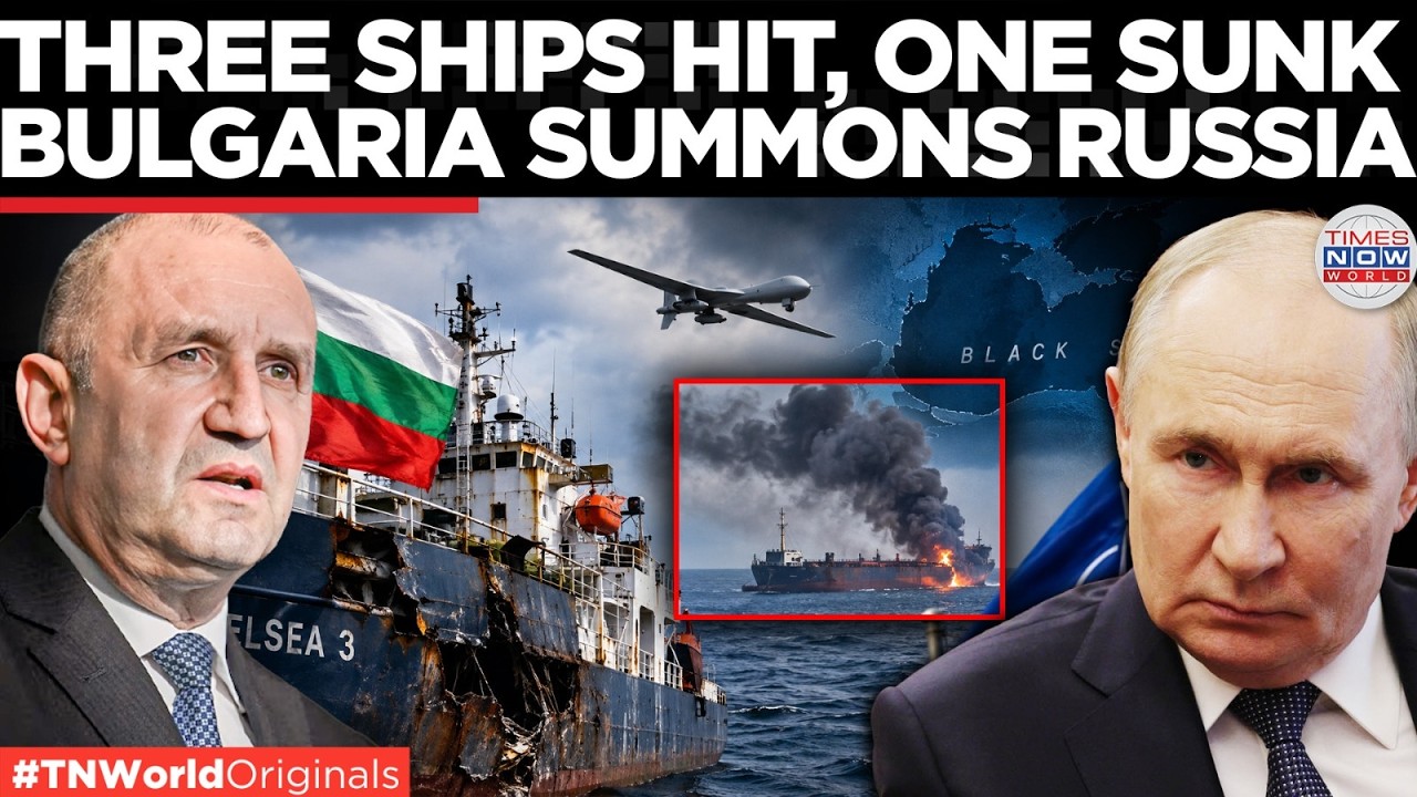 NATO vs RUSSIA? Bulgaria Summons Moscow&rsquo;s Envoy After Black Sea Attacks Sink Ship | Times Now World