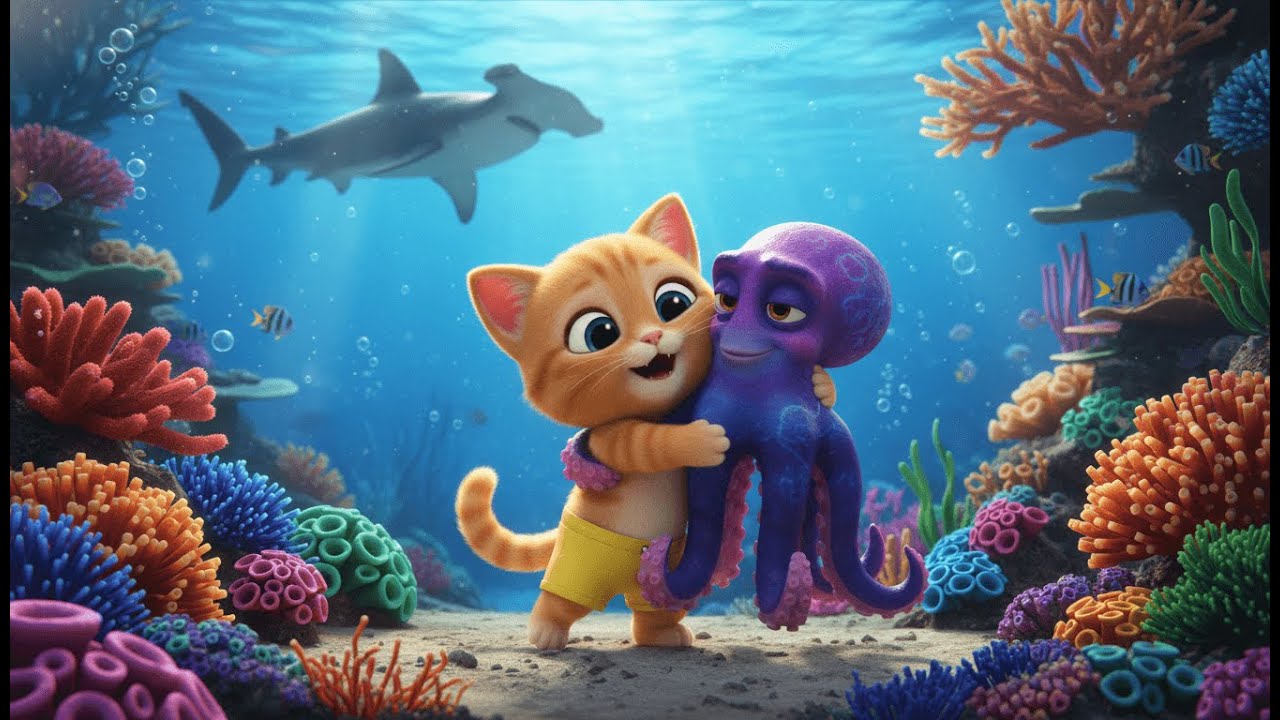Cat Story: Pipkin and the Deep Sea Rescue | A Cozy Adventure