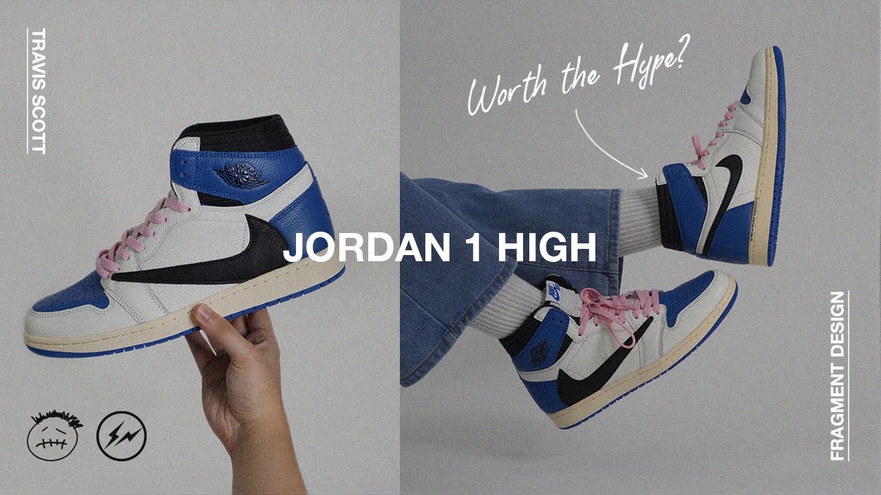 Travis Scott x Fragment Jordan 1 High | Unboxing + On Feet