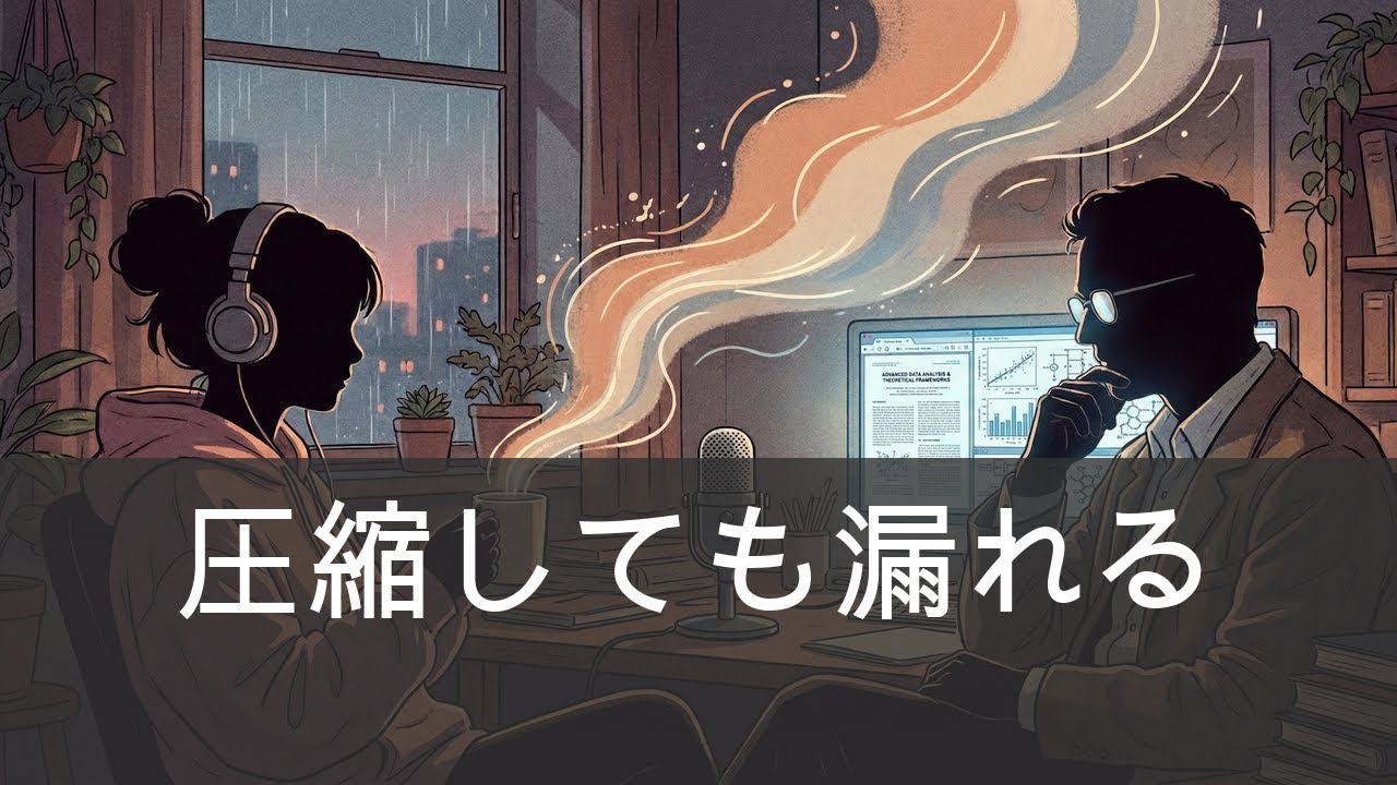 【画像埋め込み】圧縮データから個人情報が漏れる、プライバシー前提が崩れる