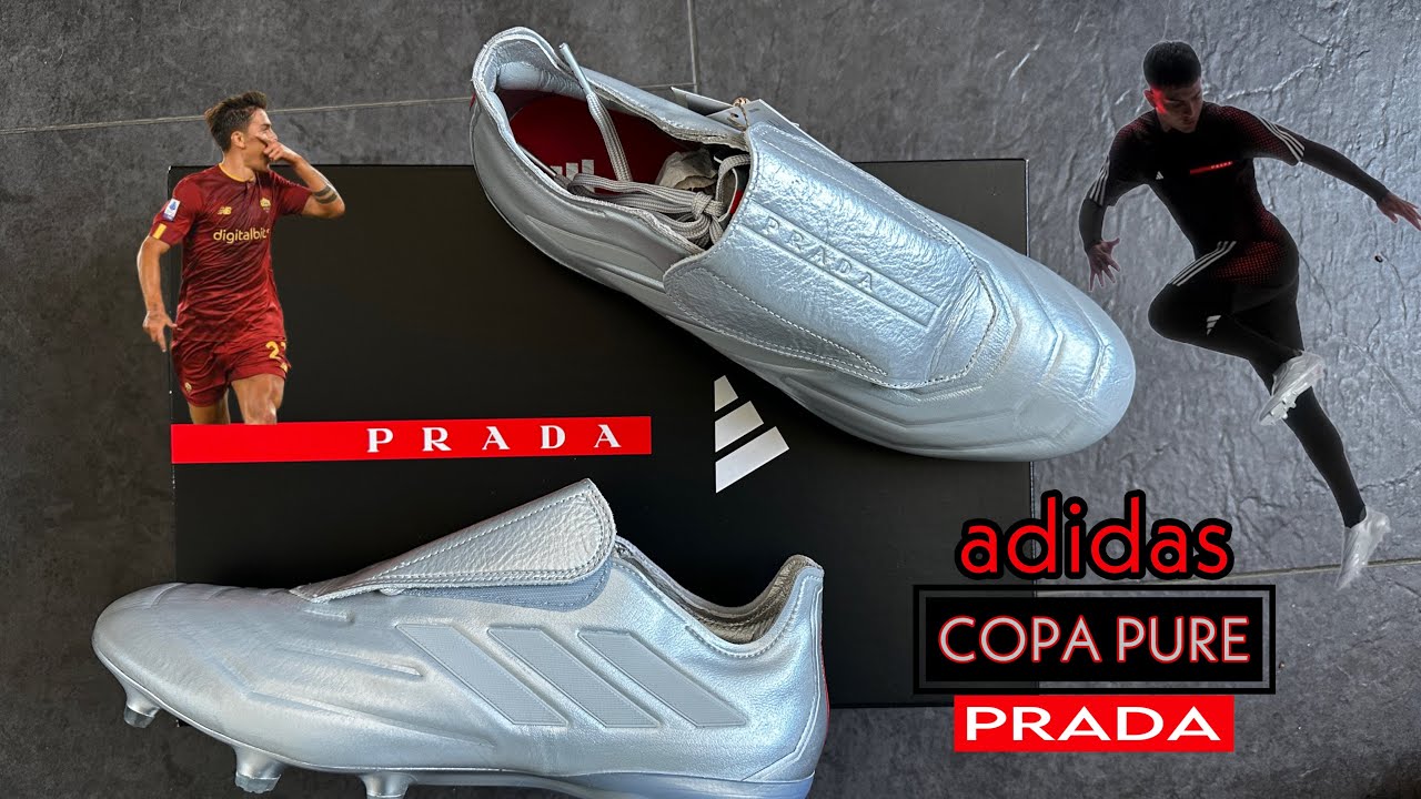 adidas Copa Pure x PRADA Limited Edition | Paulo Dybala Boot unboxing + on feet 💎