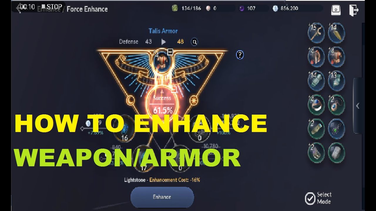 (BDM)ENHANCEMENT GUIDE/WEAPON/ARMORS/Black Desert Mobile