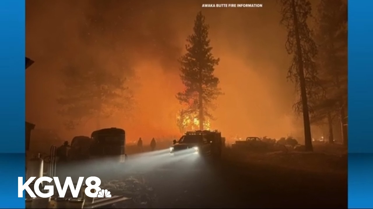 Over 155 fires burning across Oregon, covering over 460,000 acres