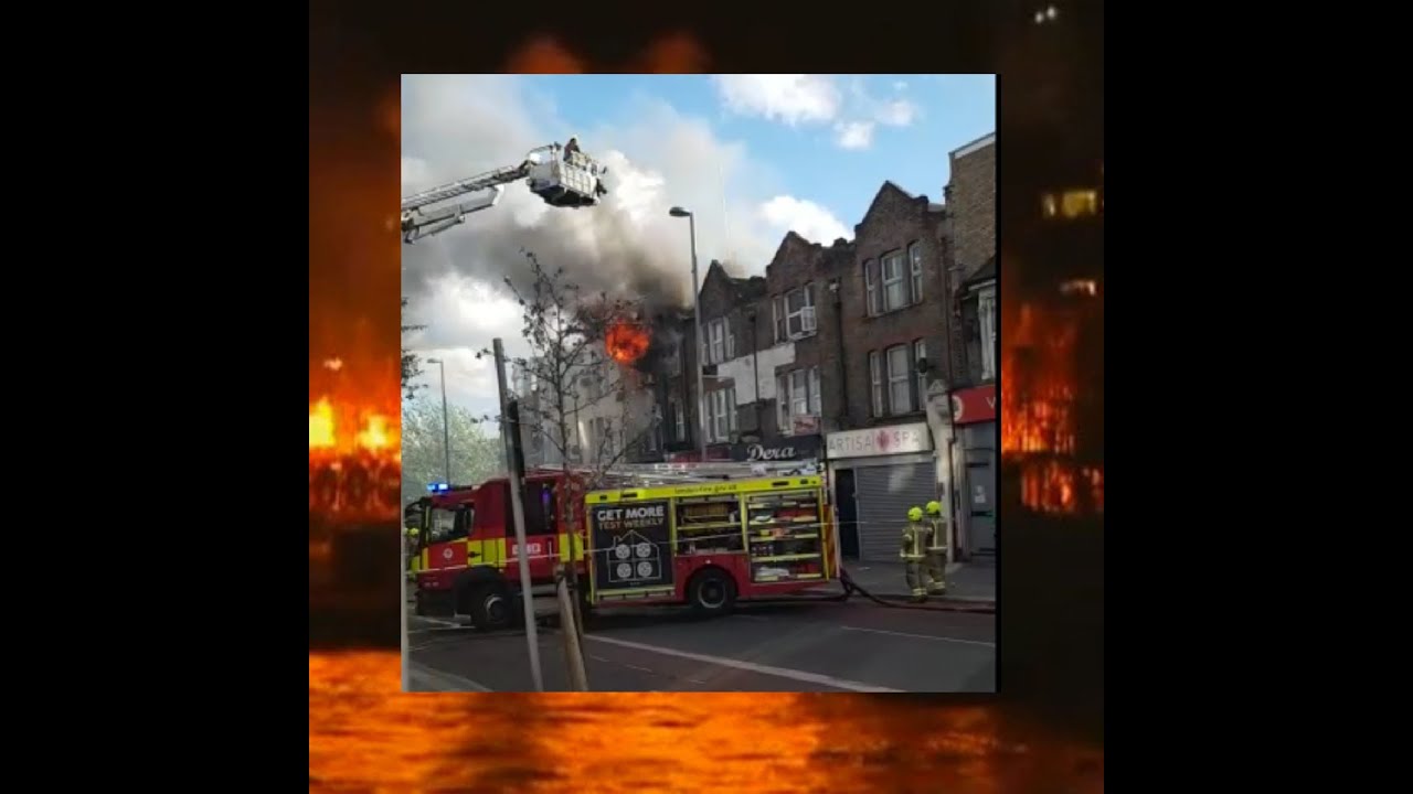 The Fire of London ][ Scenes from East London Fire
