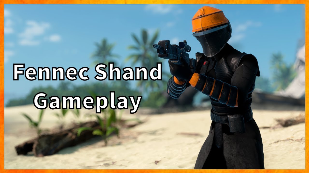 Fennec Shand Gameplay Star Wars Battlefront 2