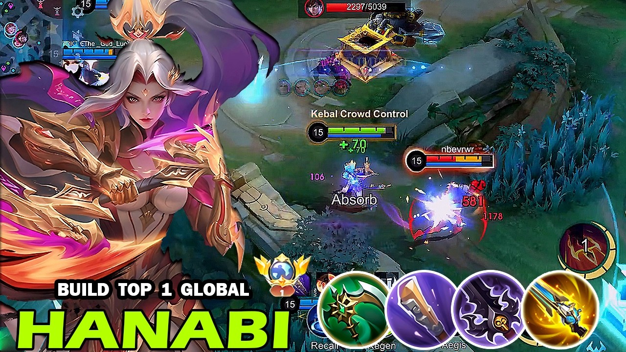 HANABI NEW ABNORMAL BURST CRIT DAMAGE BUILD! (must try) HANABI BEST 1 HIT BUILD 2026!!