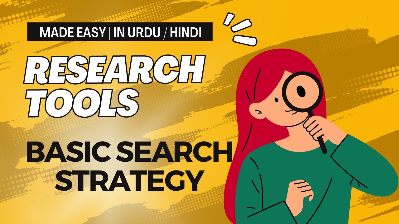 Develop a Search Strategy to Optimize Your Research on Google Scholar