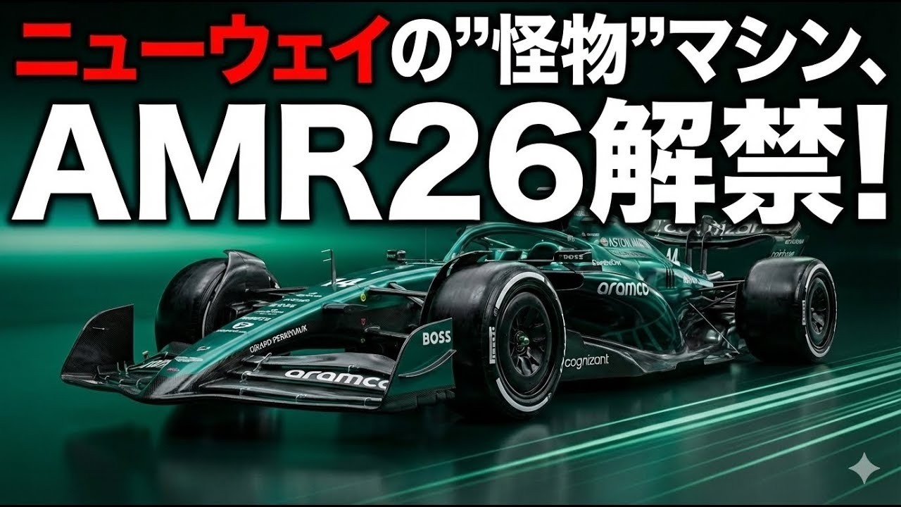 レッドブルよ、これが答えだ。ニューウェイがアストンと創る”怪物”AMR26を徹底解説