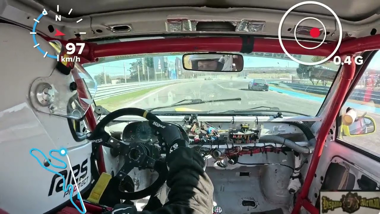 C. JARAMA-RACE TEST 2026 CITROEN SAXO 1.6 16V HART HISPANO ALEMAN RACING TEAM HARALD GRUNDNER