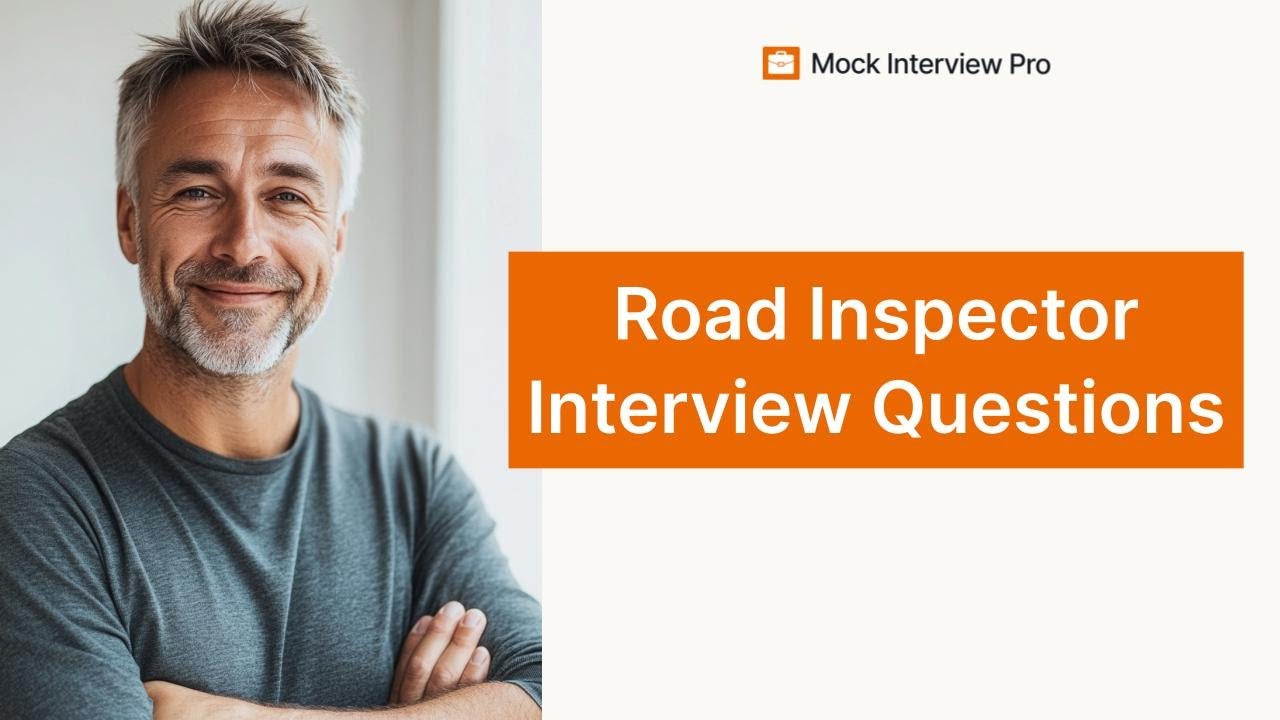 Road Inspector Interview Questions and Answers