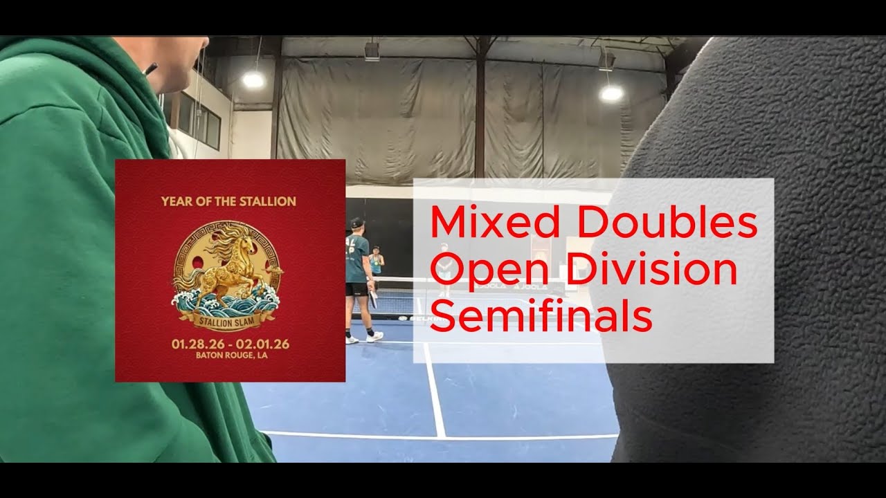 2026 Stallion Slam: Mixed Doubles Open Division Semifinals
