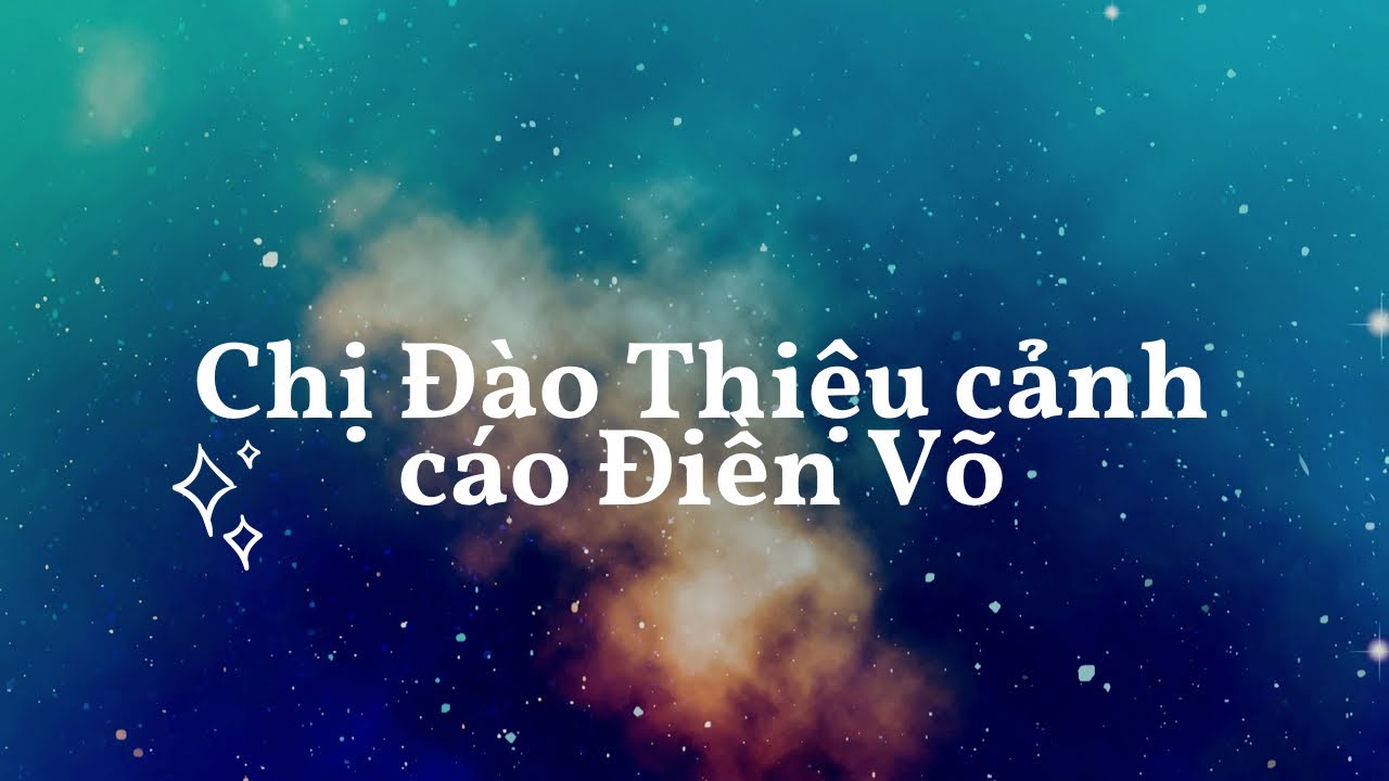 Chị Đào Thiệu đáp trả, cảnh cáo Điền Võ| Thức tỉnh mà làm người đi ĐV!