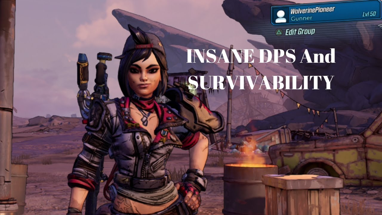 Borderlands 3- Insane Moze DPS Build From Level 1-50 Guide!