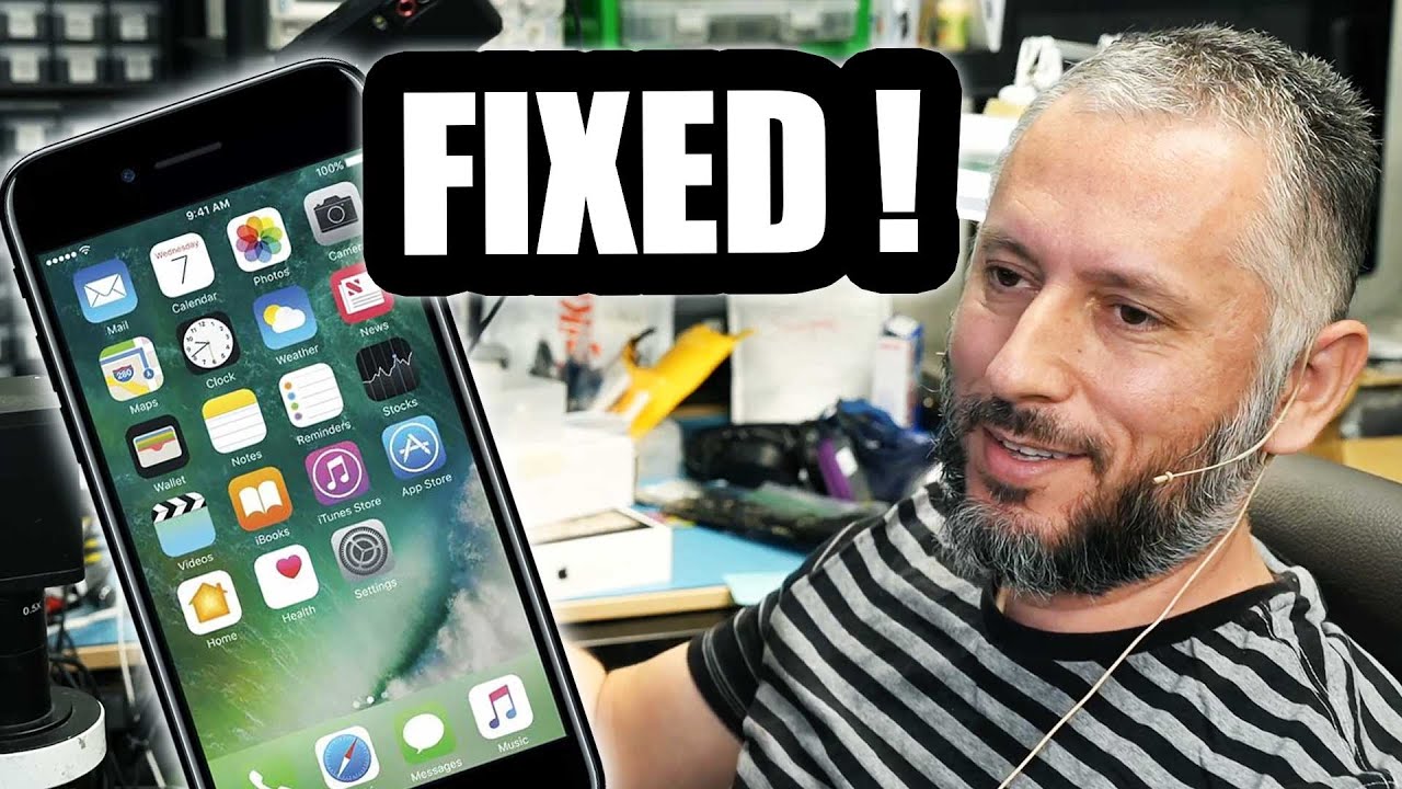 Срочный ремонт iPhone 7 - не работает. Нет питания.