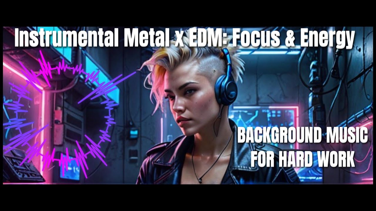 Instrumental Metal x EDM: Energy Boost Tracks / 作業用インストBGM / इंस्ट्रुमेंटल ऊर्जा संगीत