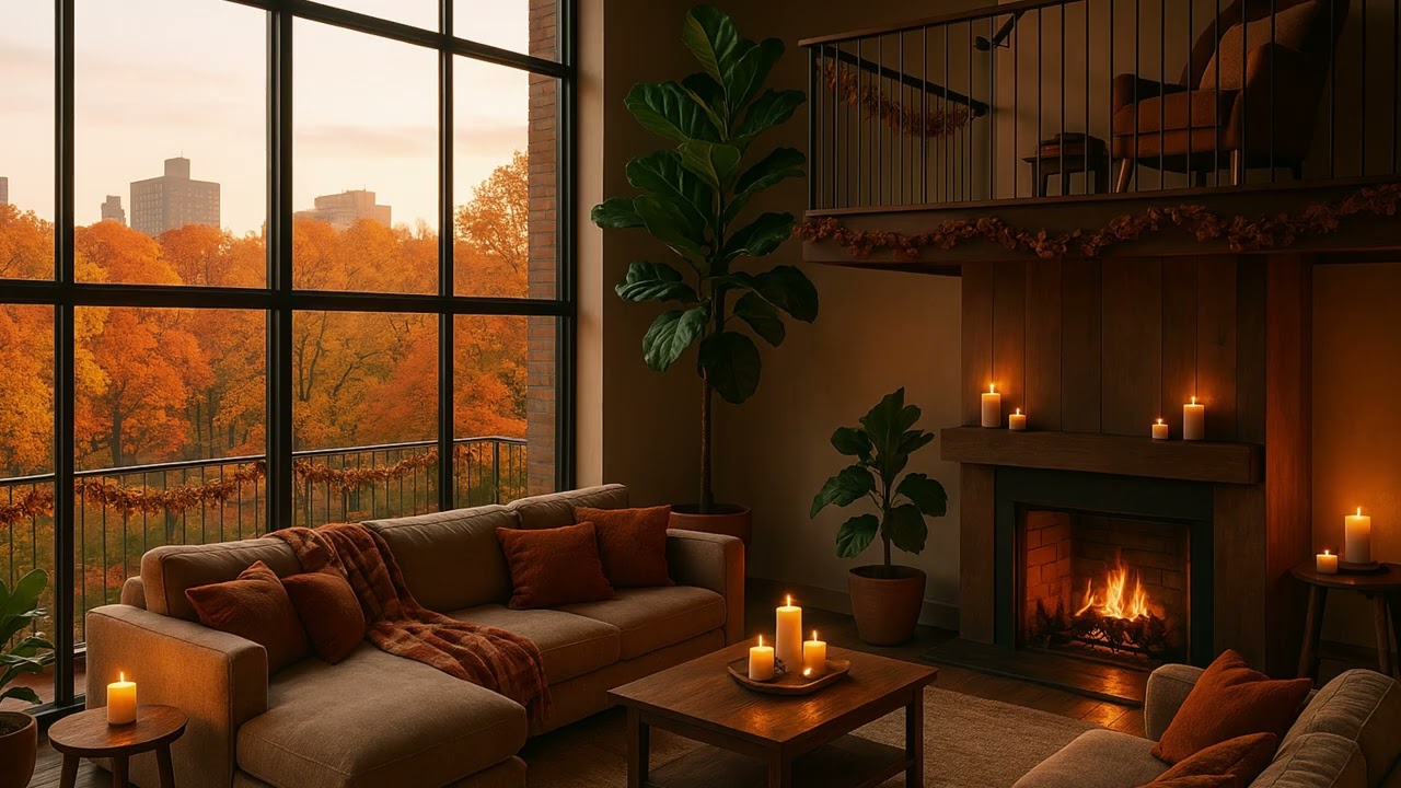 Fireplace Lofi 🔥 Cozy Aesthetic 24/7  Relaxing Beats for Deep Sleep #backgroundforstudy #lofiroom