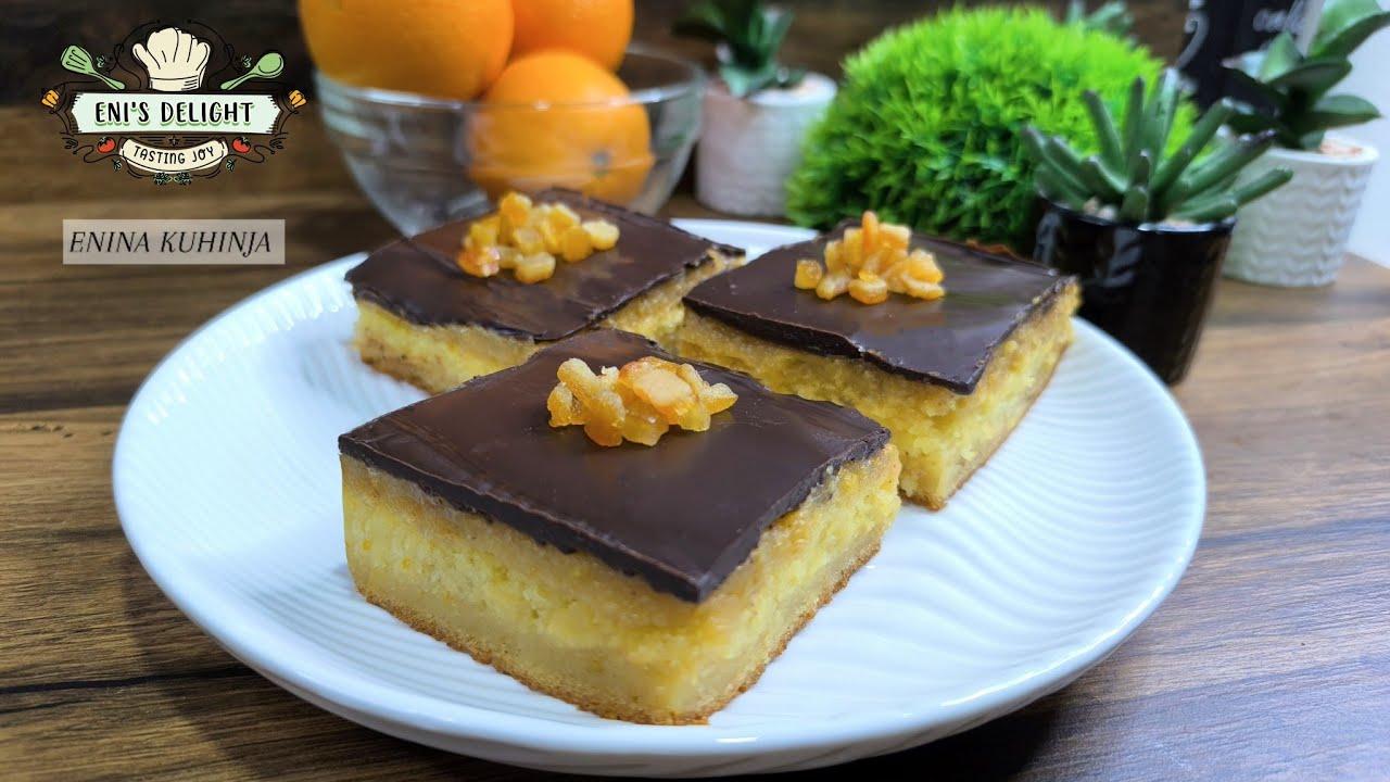 POSNI JAFFA KOLAČ — sočan i mirisan dezert bez jaja i mleka!