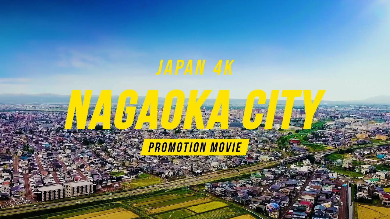 Nagaoka City,Japan in 4K