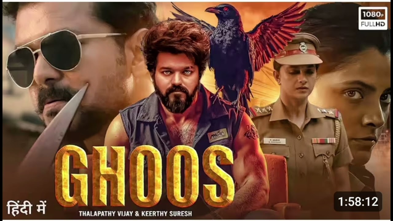 THALAPTHY VIJAY & KEETHY SURESH NEW FULL MOVIE | GHOOS - Latest South Indian Hindi Dubbed Movie 2025