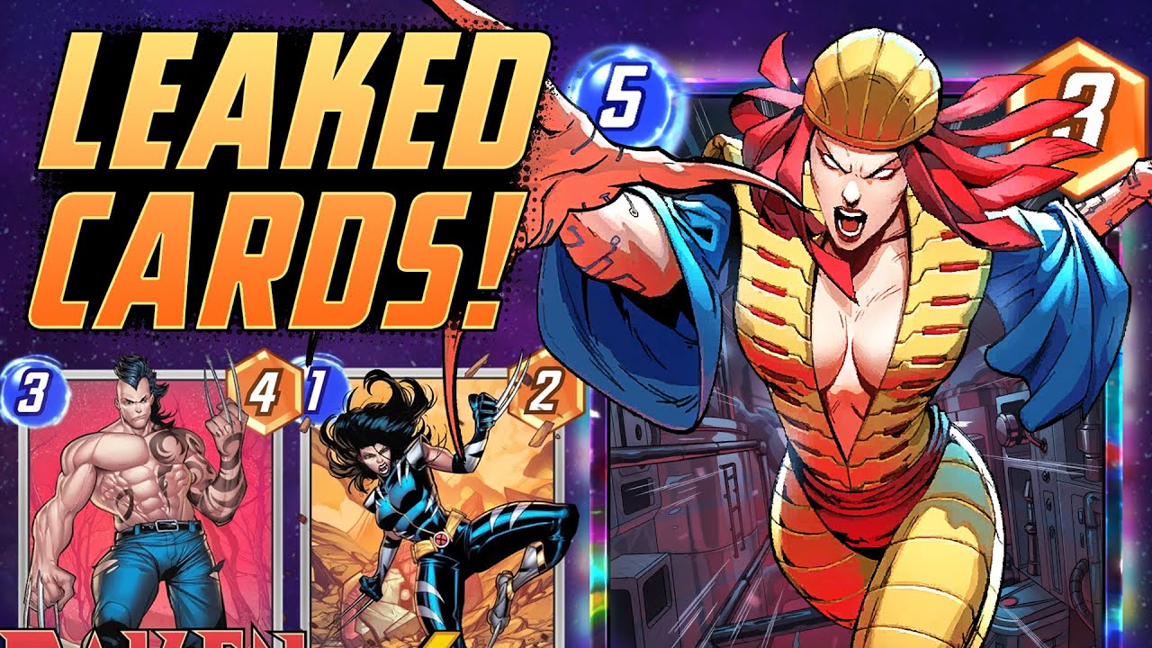 WTF... Lady Deathstrike is garbage!? Ranking the latest leaked cards!