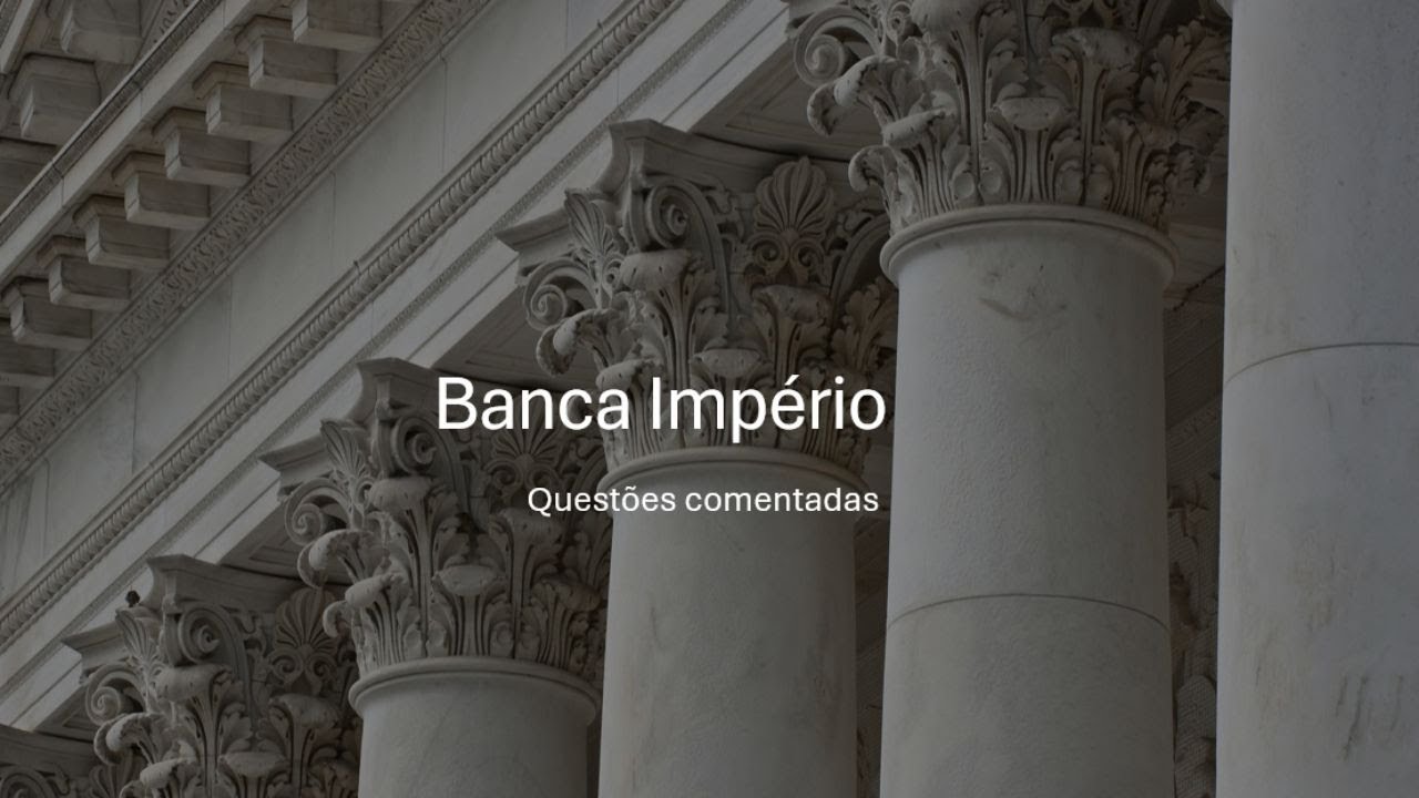 Simulado Banca Império questões e perfil