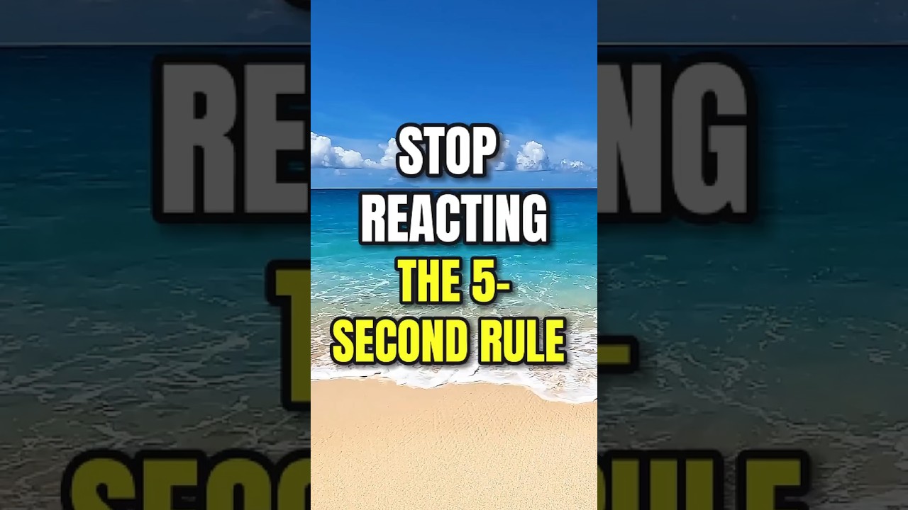 The 5-Second Stoic Rule That Changes Everything | Marcus Aurelius#shortvideo #stoicism #stoicwisdom