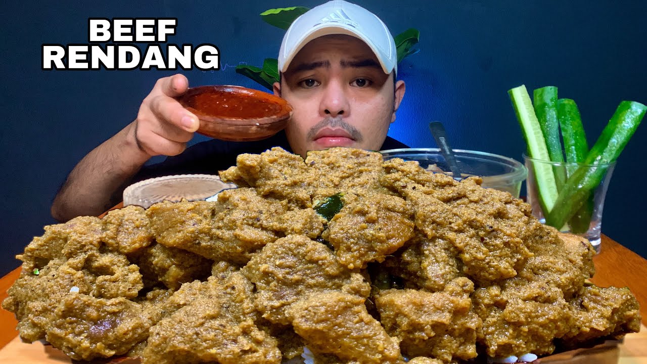 FAMOUS MALAYSIAN BEEF RENDANG | BEEF  SOUP PINOY MUKBANG