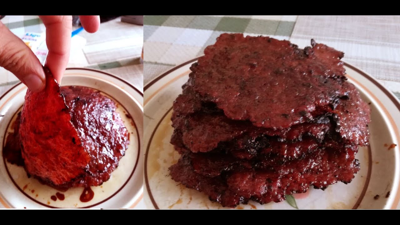 Charcoal fire-grilled bak kwa recipe / 火烤肉干 / Yoke kon recipe