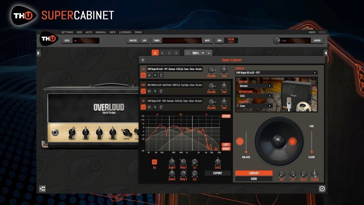 Introducing the Overloud TH-U SuperCabinet