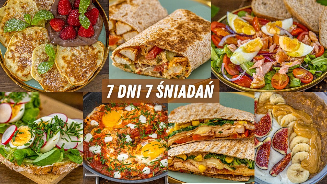 НЕДЕЛЯ ЗАВТРАКОВ! 7 рецептов простых и вкусных завтраков.
