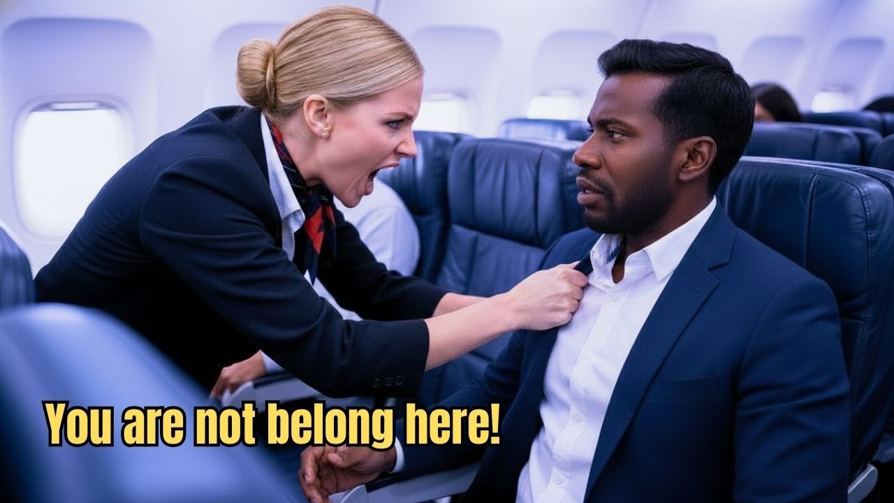 Flight Attendant Mocked the Black Passenger… But She Didn’t Know He Secretly Owned the Airline